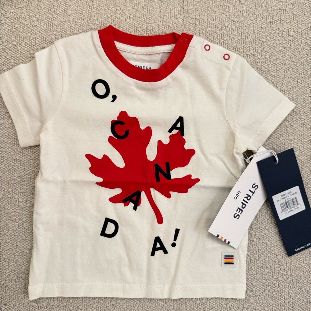 Hudson’s Bay O Canada Baby Tee T-Shirt - 6-12 months